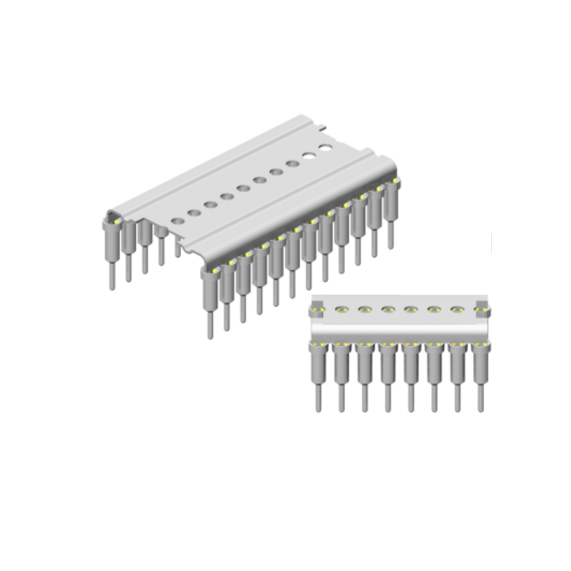 Aluminium Carriers Precision DIP IC-Sockets THT Through hole, Pitch 2.54mm Aluminium Carriers Precision DIP IC-Sockets THT Through hole, Pitch 2.54mm